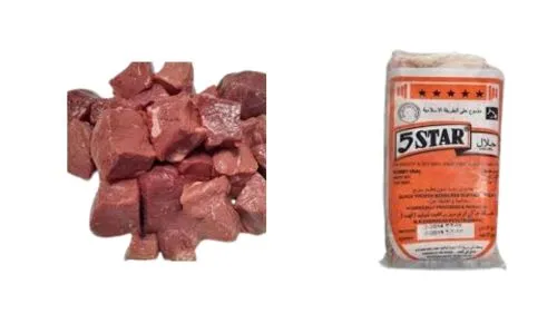 Foodstuff Supplier Five star bobby veal meat price