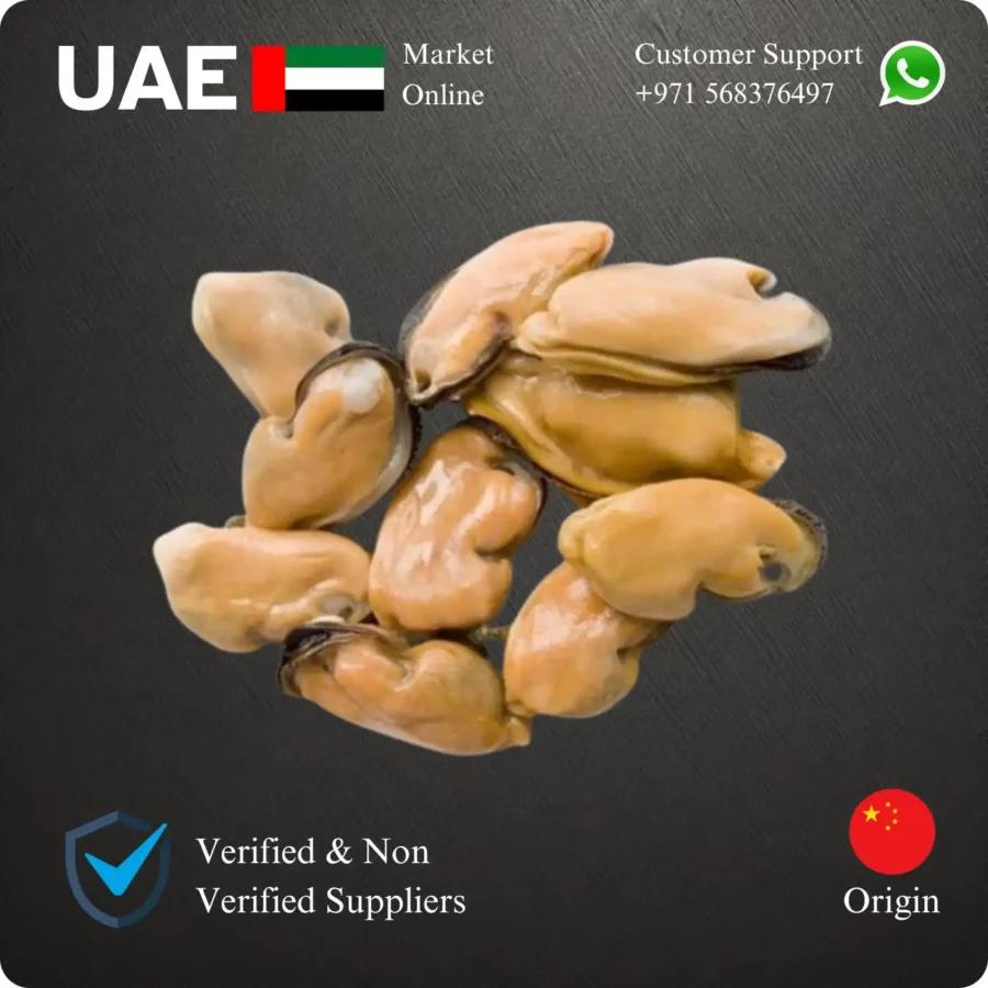 Frozen Mussels Meat China origin Suppliers in UAE